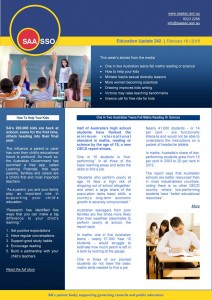 SAASSO Education Update 242 - February 17 2016